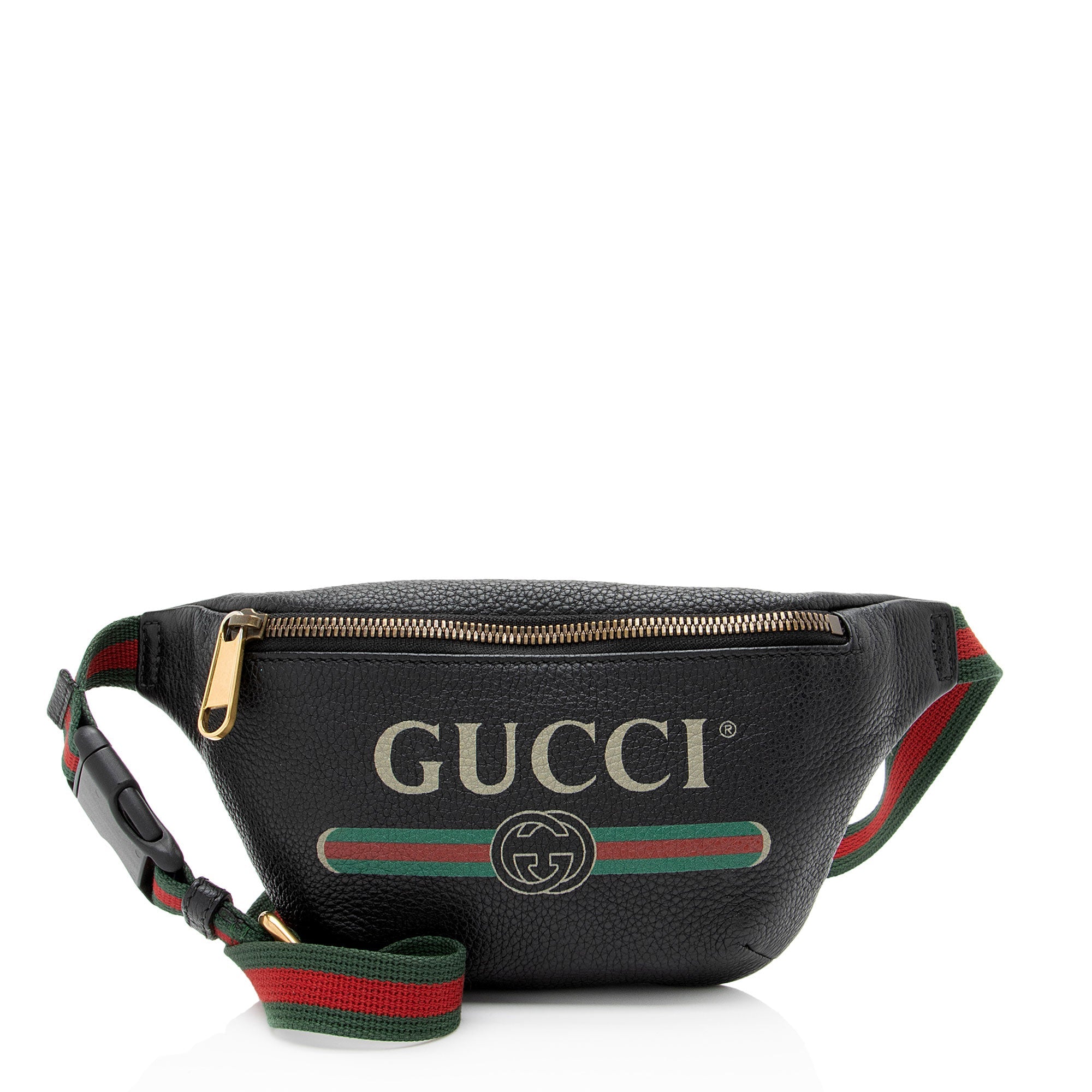 Gucci Leather Logo Belt Bag