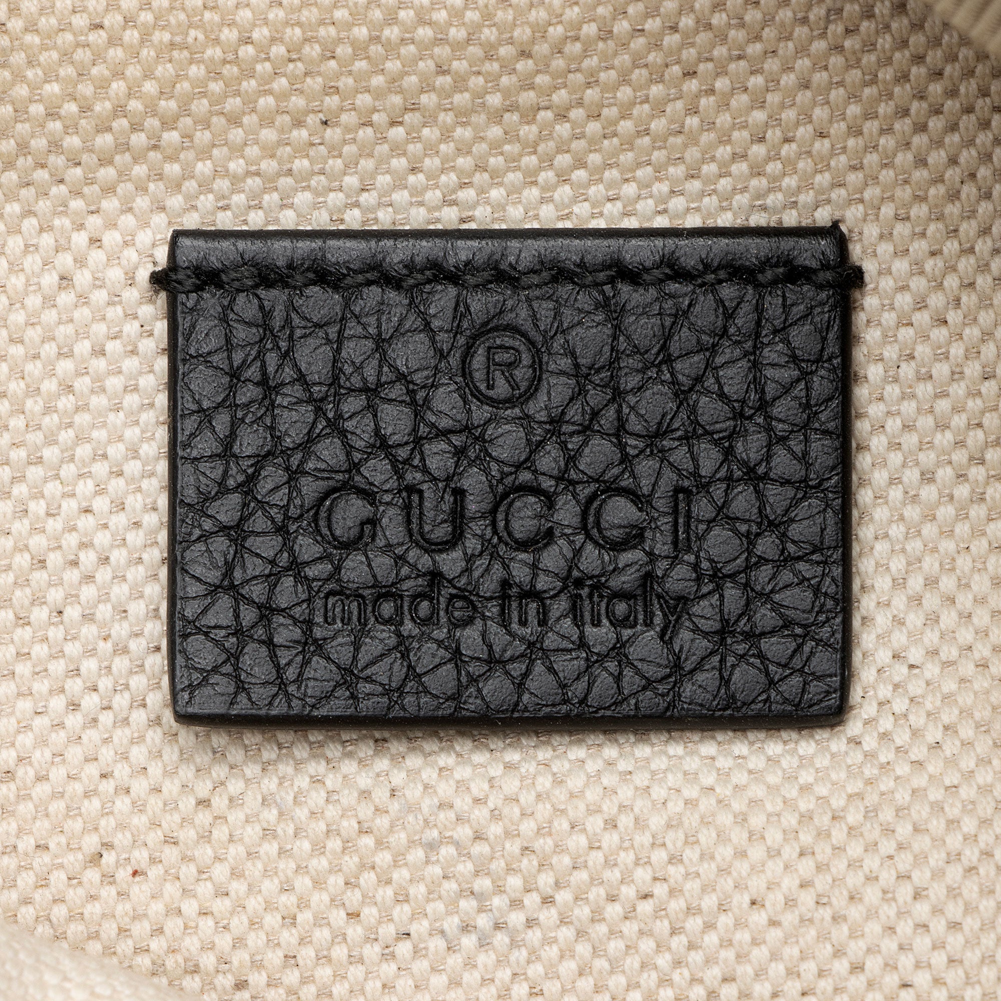 Gucci Leather Logo Belt Bag