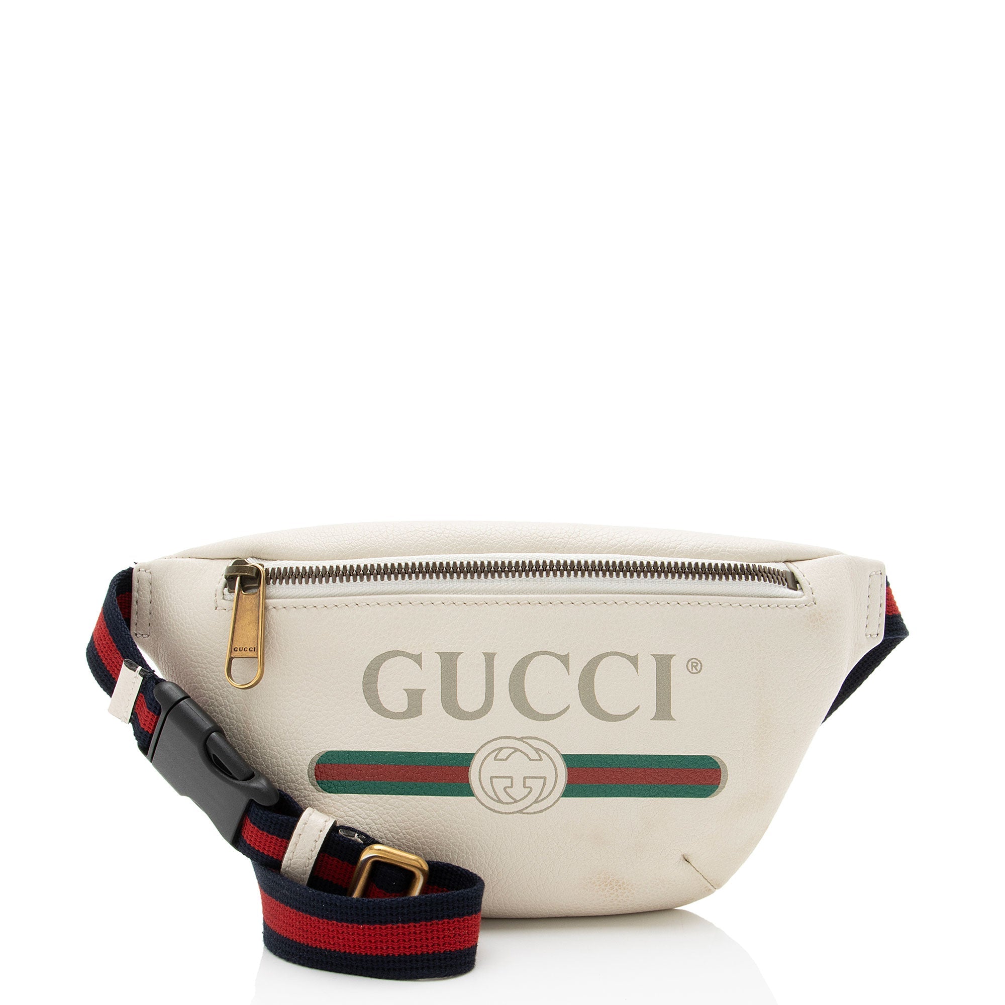 Gucci Leather Logo Belt Bag