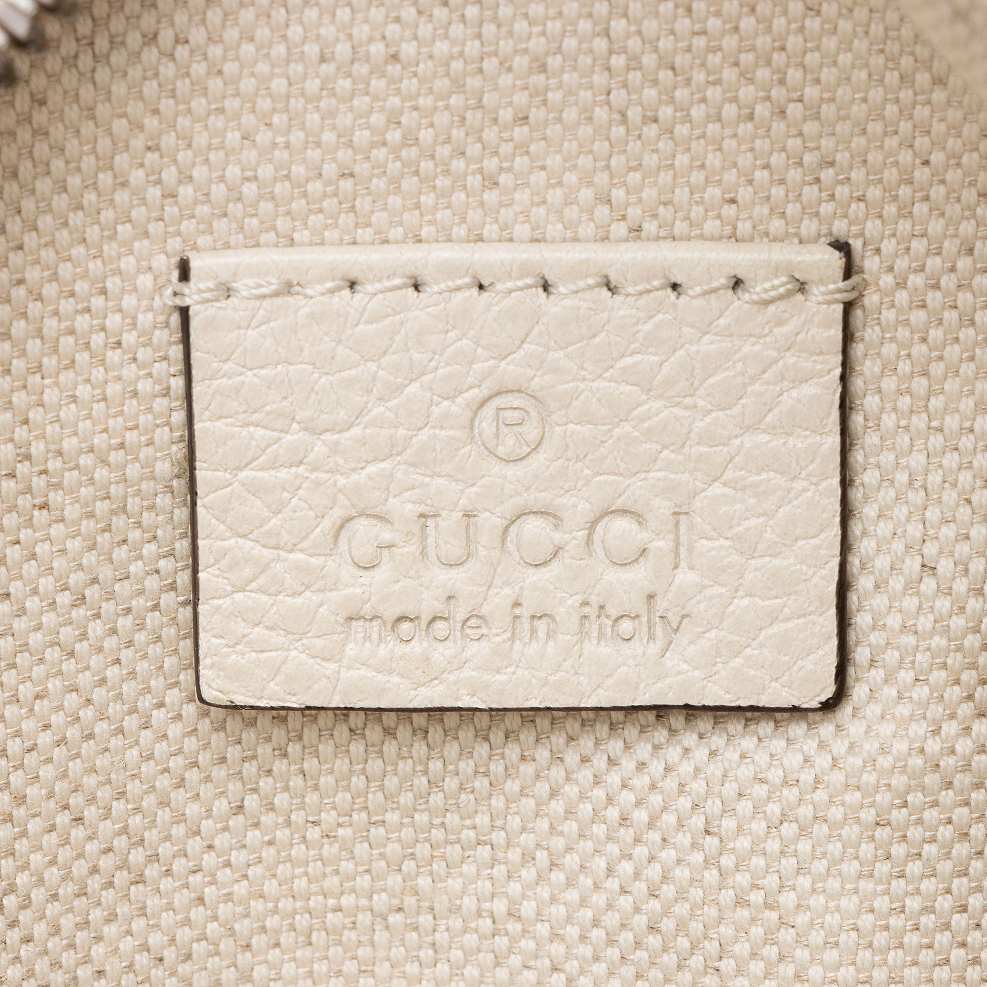 Gucci Leather Logo Belt Bag