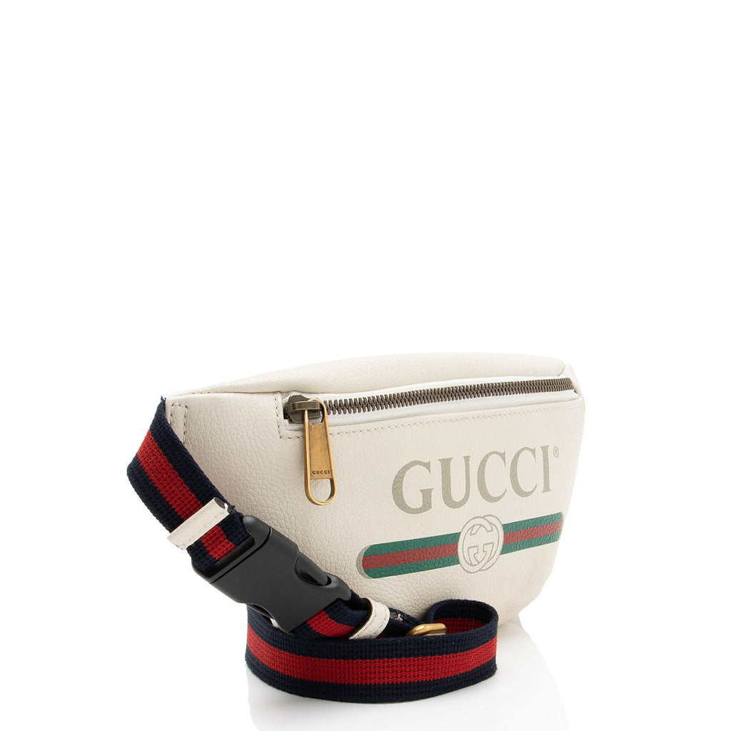 Gucci Leather Logo Belt Bag
