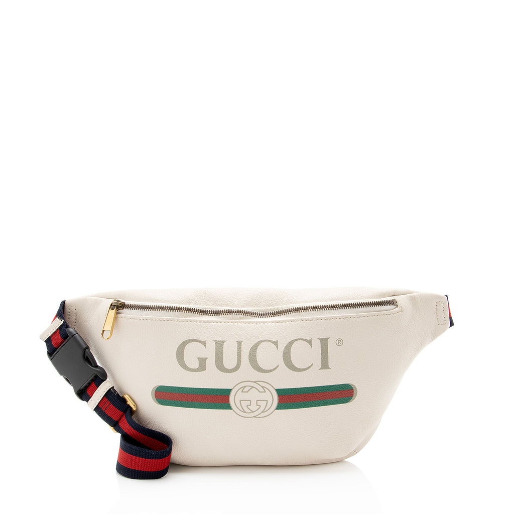 Gucci Leather Logo Belt Bag