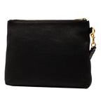Gucci Leather Logo Clutch