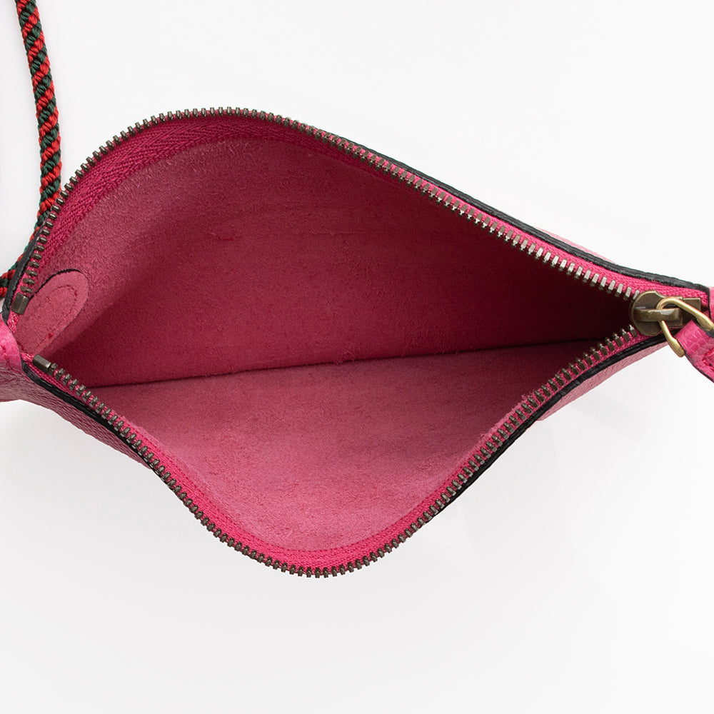 Gucci Leather Logo Drawstring Backpack (SHF-13243)