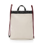 Gucci Leather Logo Drawstring Backpack (SHF-l0fZZC)