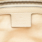 Gucci Leather Logo Half Moon Crossbody
