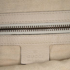 Gucci Leather Logo Half Moon Crossbody