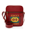 Gucci Leather Logo Messenger (SHF-pLuM4p)