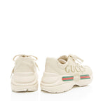 Gucci Leather Logo Rhyton Sneakers - Size 7 / 37