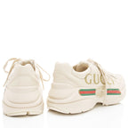 Gucci Leather Logo Rhyton Sneakers - Size 9.5 / 39.5