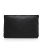 Gucci Leather Logo Zip Large Pouch (SHF-YffhN8)
