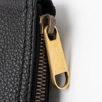 Gucci Leather Logo Zip Large Pouch (SHF-YffhN8)