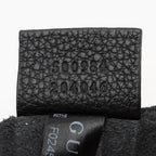 Gucci Leather Logo Zip Large Pouch (SHF-YffhN8)