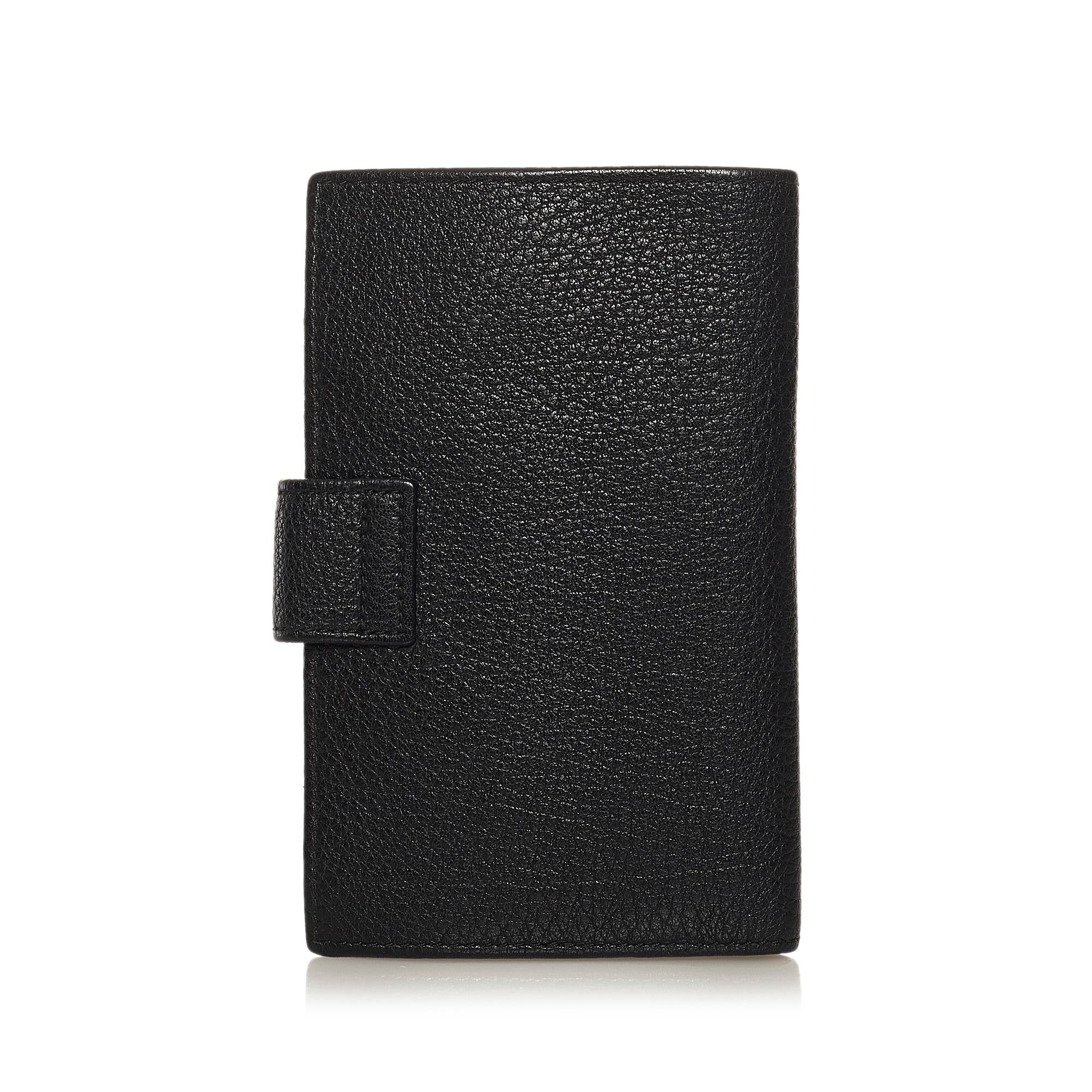 Gucci Leather Long Wallet (SHG-35016)