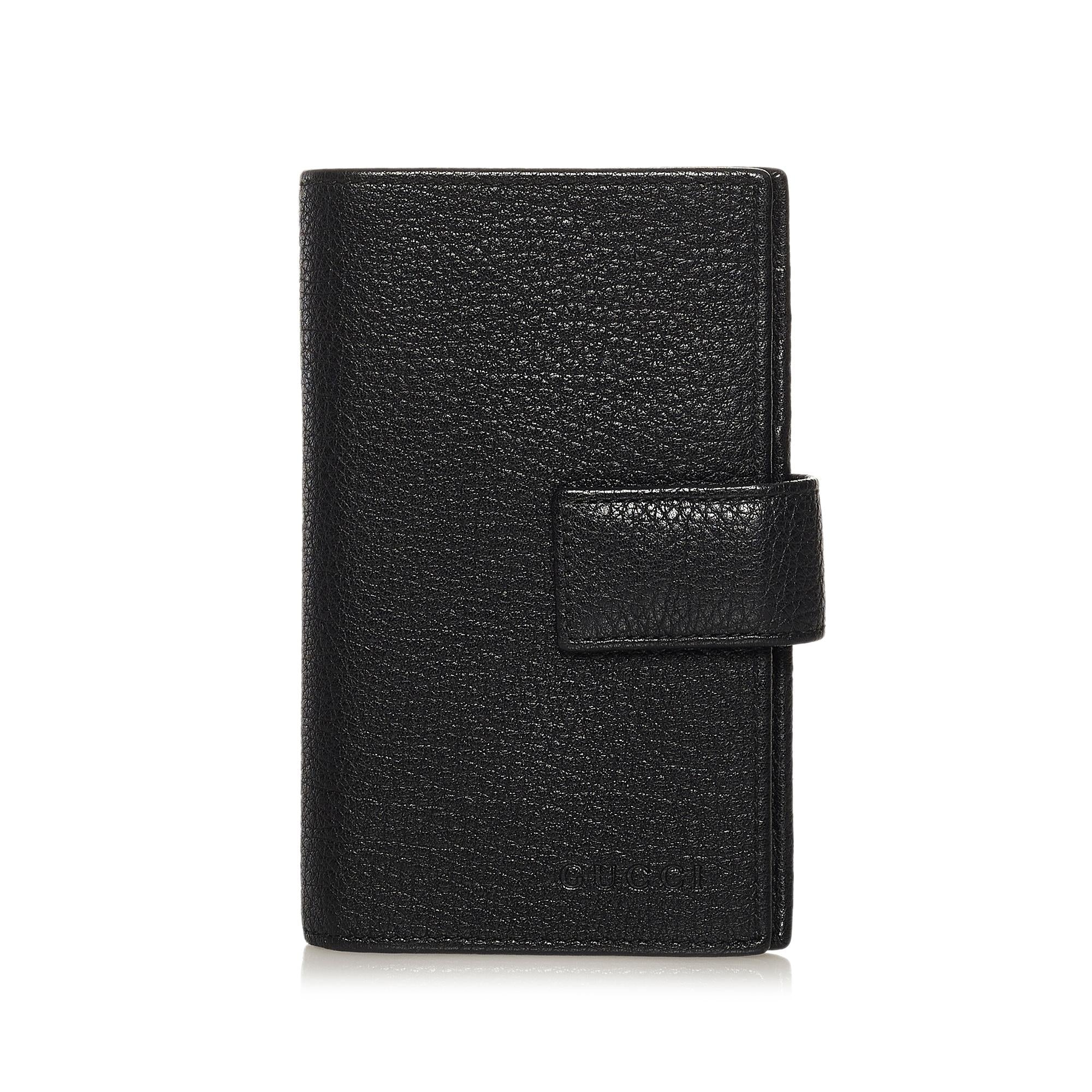 Gucci Leather Long Wallet (SHG-35016)