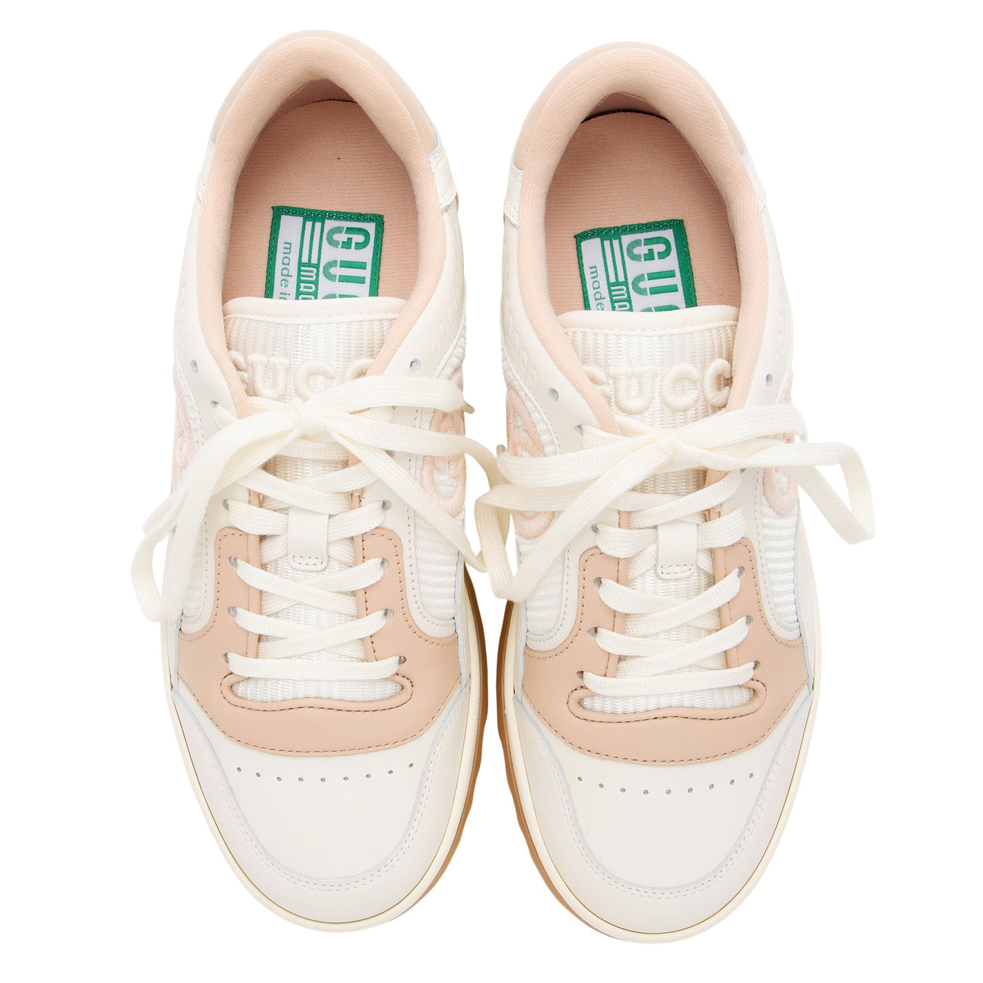 Gucci Leather Mac80 Sneakers - Size 6.5 / 36.5
