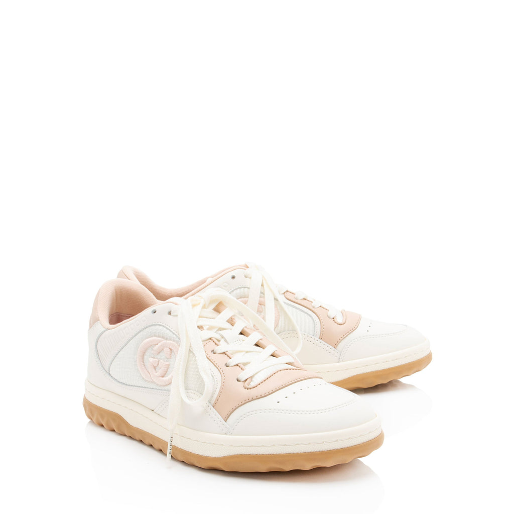 Gucci Leather Mac80 Sneakers - Size 6.5 / 36.5