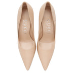 Gucci Leather Malaga Kid Anita Pumps - Size 6.5 / 36.5