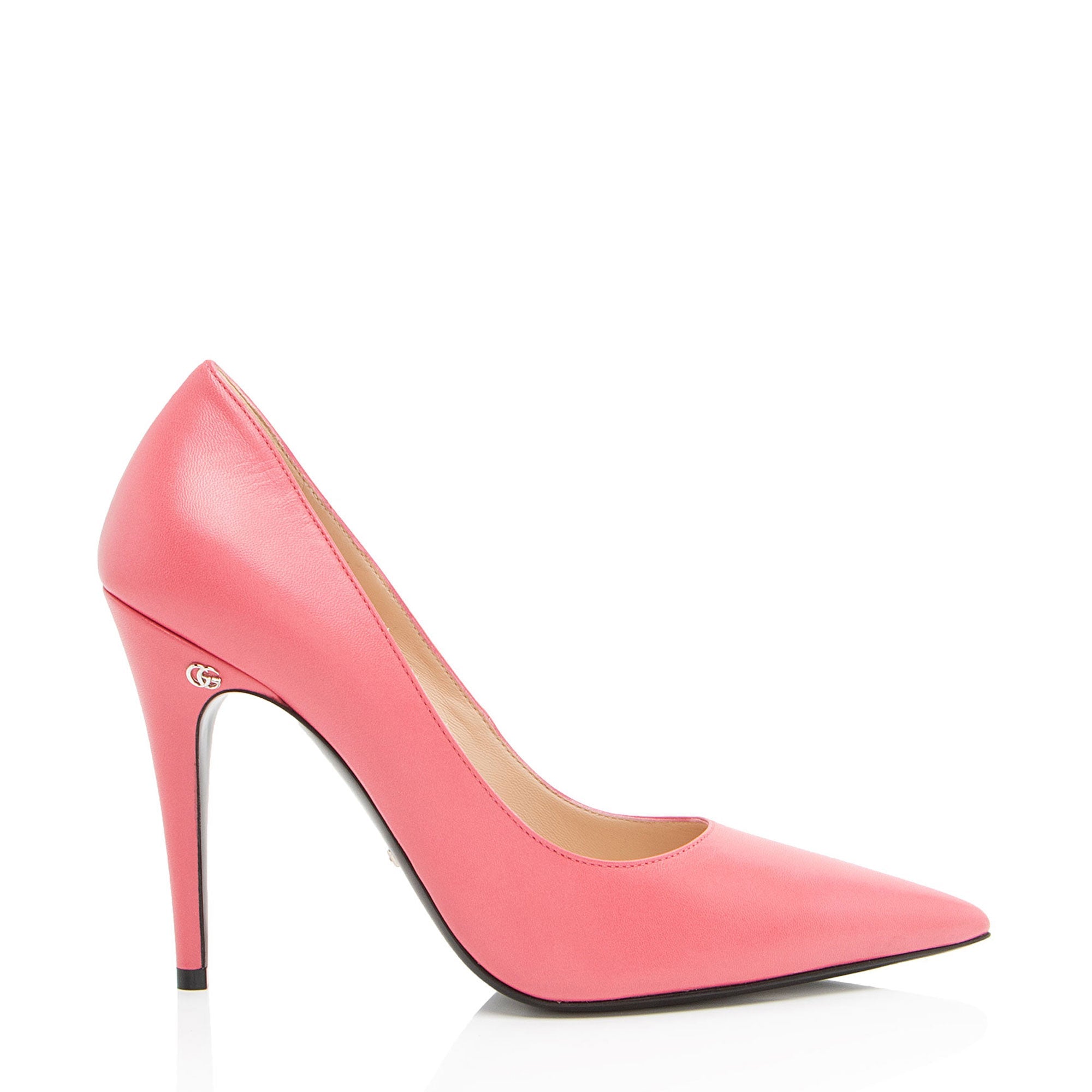 Gucci Leather Malaga Kid Anita Pumps - Size 9 / 39