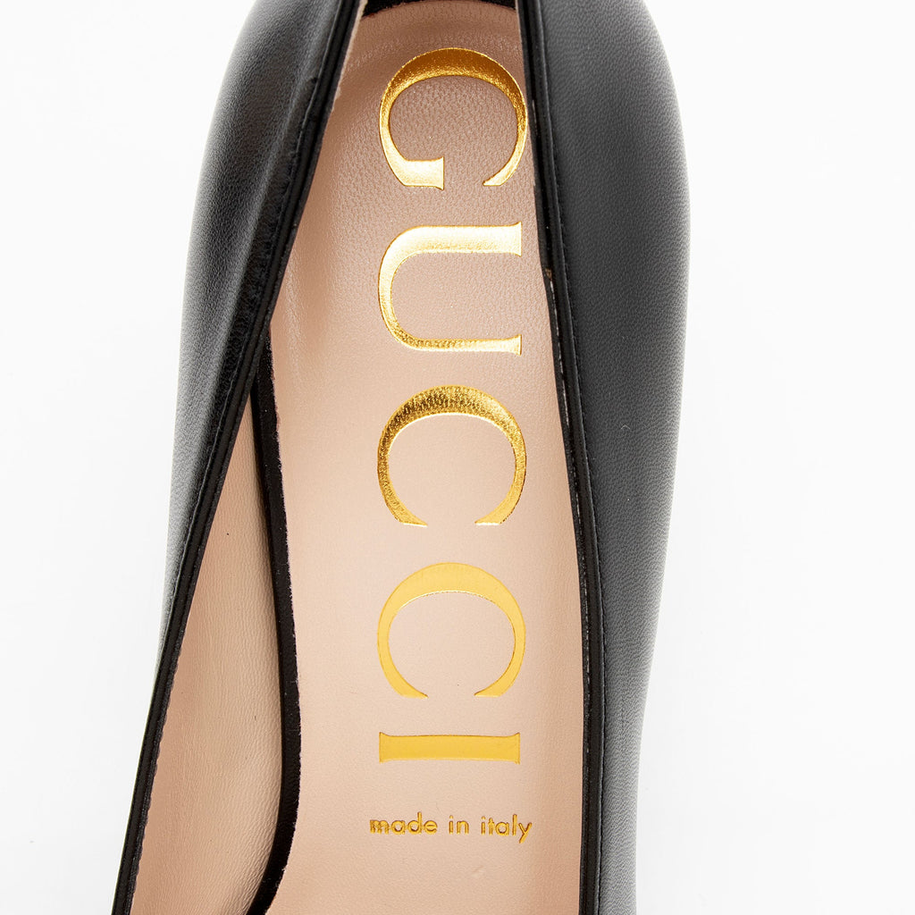 Gucci Leather Malaga Kid Horsebit Pumps - Size 9 / 39