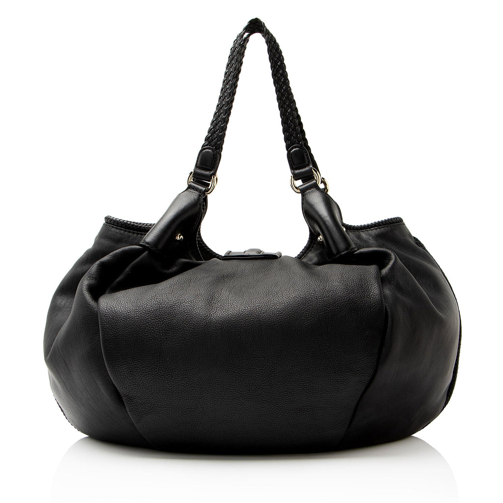 Gucci Leather Marrakech Medium Shoulder Bag