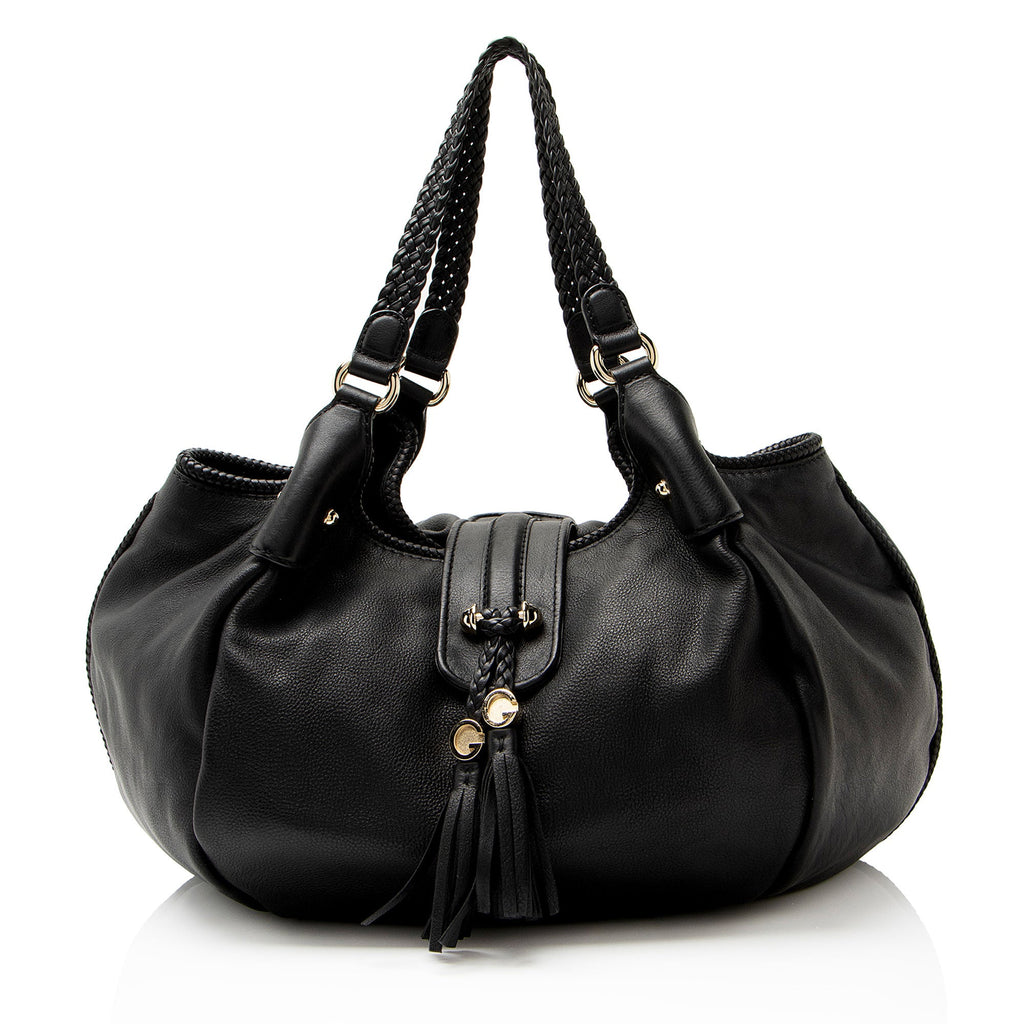 Gucci Leather Marrakech Medium Shoulder Bag