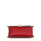Gucci Leather Sylvie Mini Chain Bag (SHF-22529)