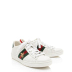 Gucci Leather New Ace Bee Sneakers - Size 6.5 / 36.5 (SHF-XiM4za)