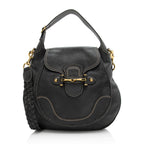 Gucci Leather New Pelham Large Shoulder Bag (SHF-21841)