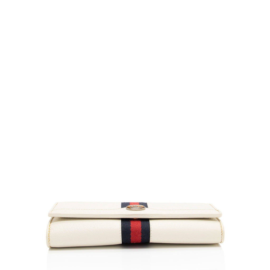 Gucci Leather Ophidia Chain Wallet (SHF-UFkJvu)