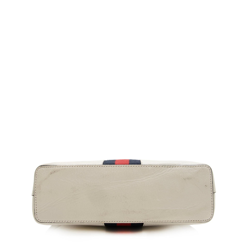 Gucci Leather Ophidia Dome Small Shoulder Bag