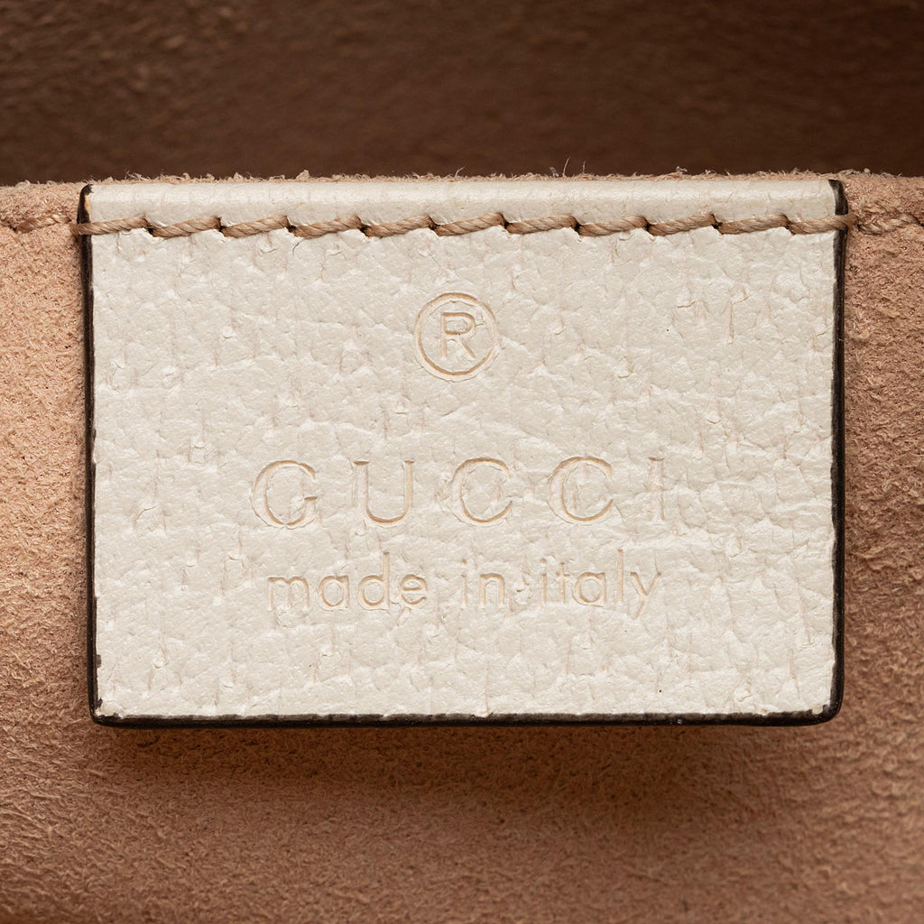 Gucci Leather Ophidia Dome Small Shoulder Bag