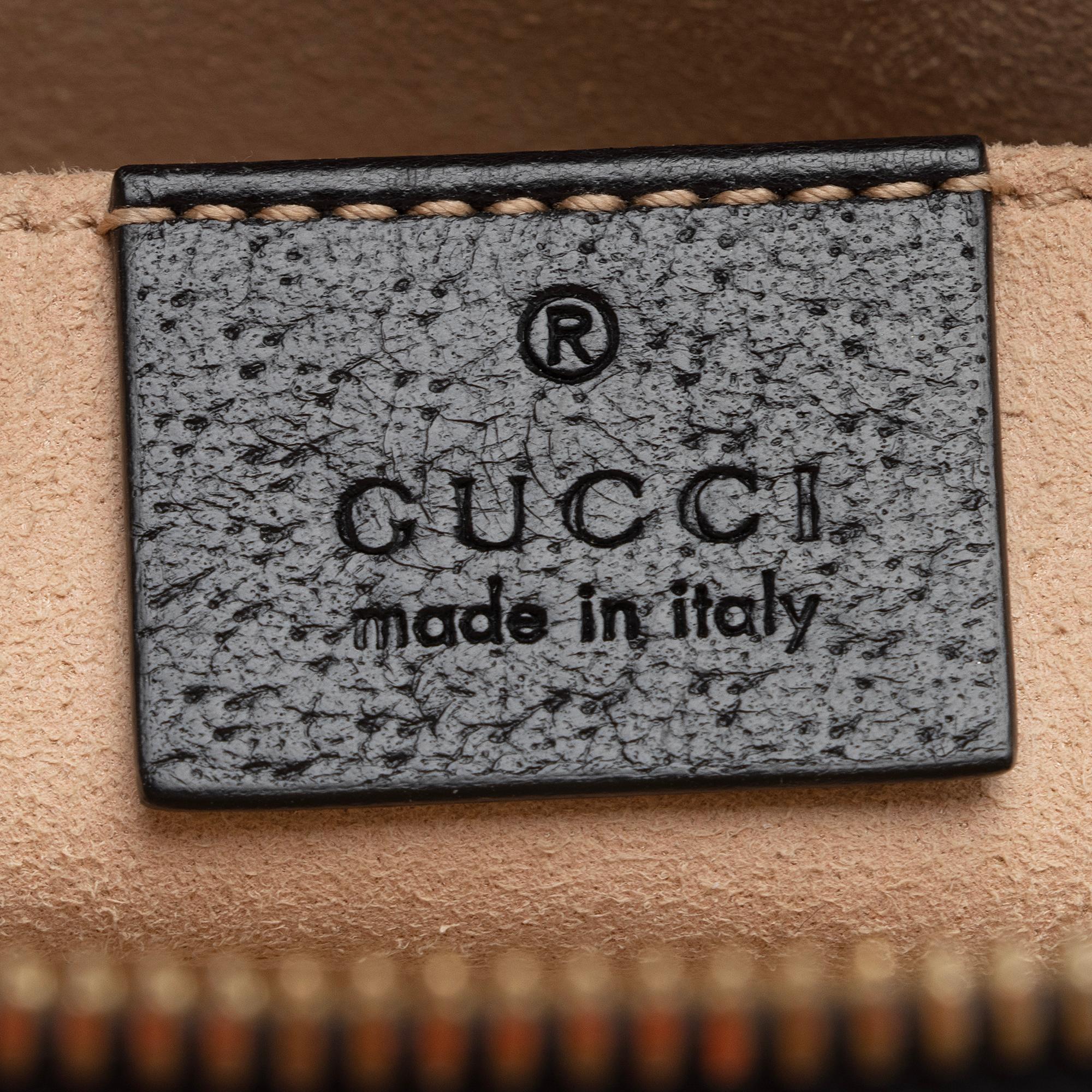 Gucci Leather Ophidia Dome Small Shoulder Bag (SHF-22613)