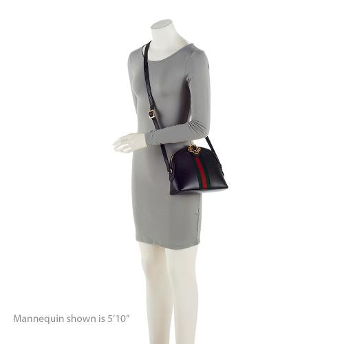 Gucci Leather Ophidia Dome Small Shoulder Bag (SHF-22613)