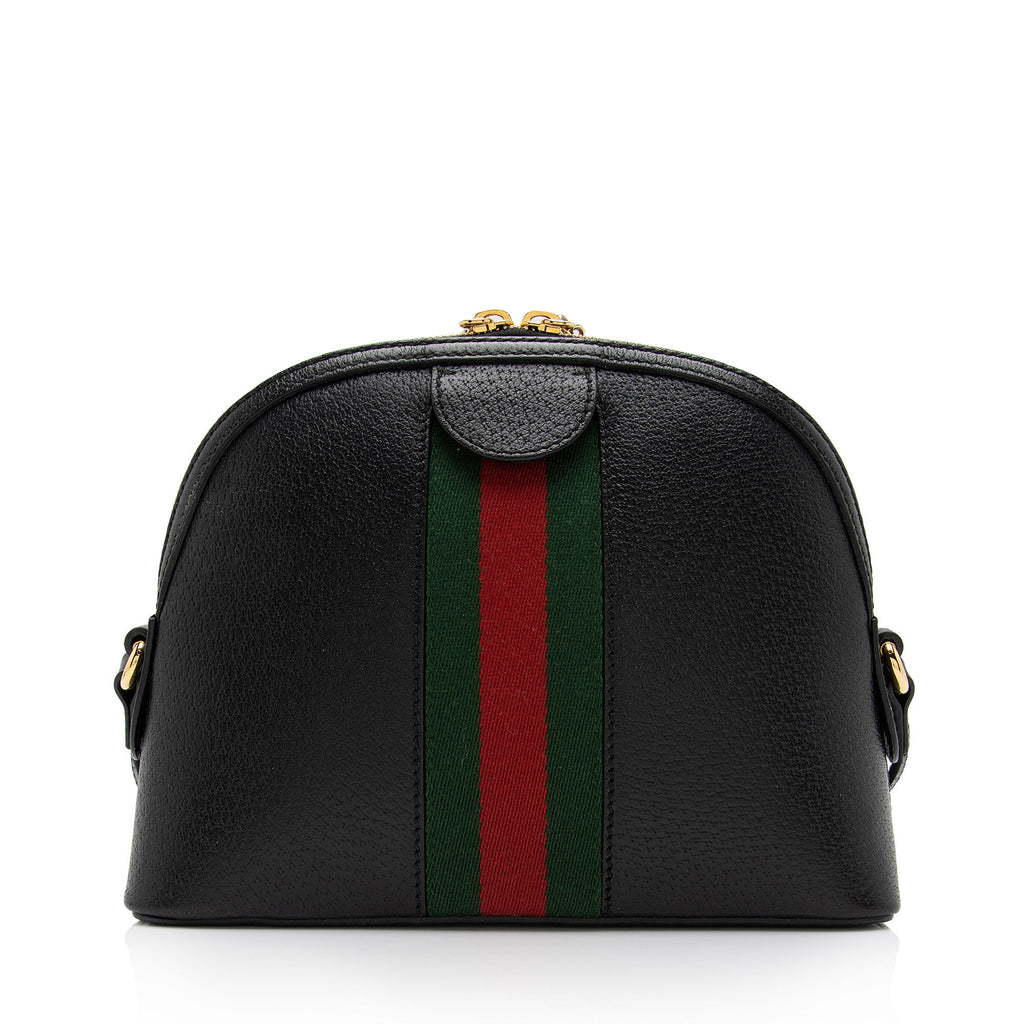 Gucci Leather Ophidia Dome Small Shoulder Bag (SHF-HnOMnB)