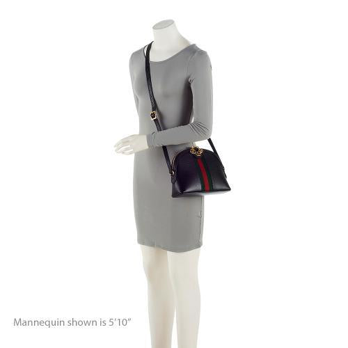 Gucci Leather Ophidia Dome Small Shoulder Bag (SHF-HnOMnB)
