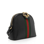 Gucci Leather Ophidia Dome Small Shoulder Bag (SHF-HnOMnB)