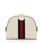 Gucci Leather Ophidia Dome Small Shoulder Bag
