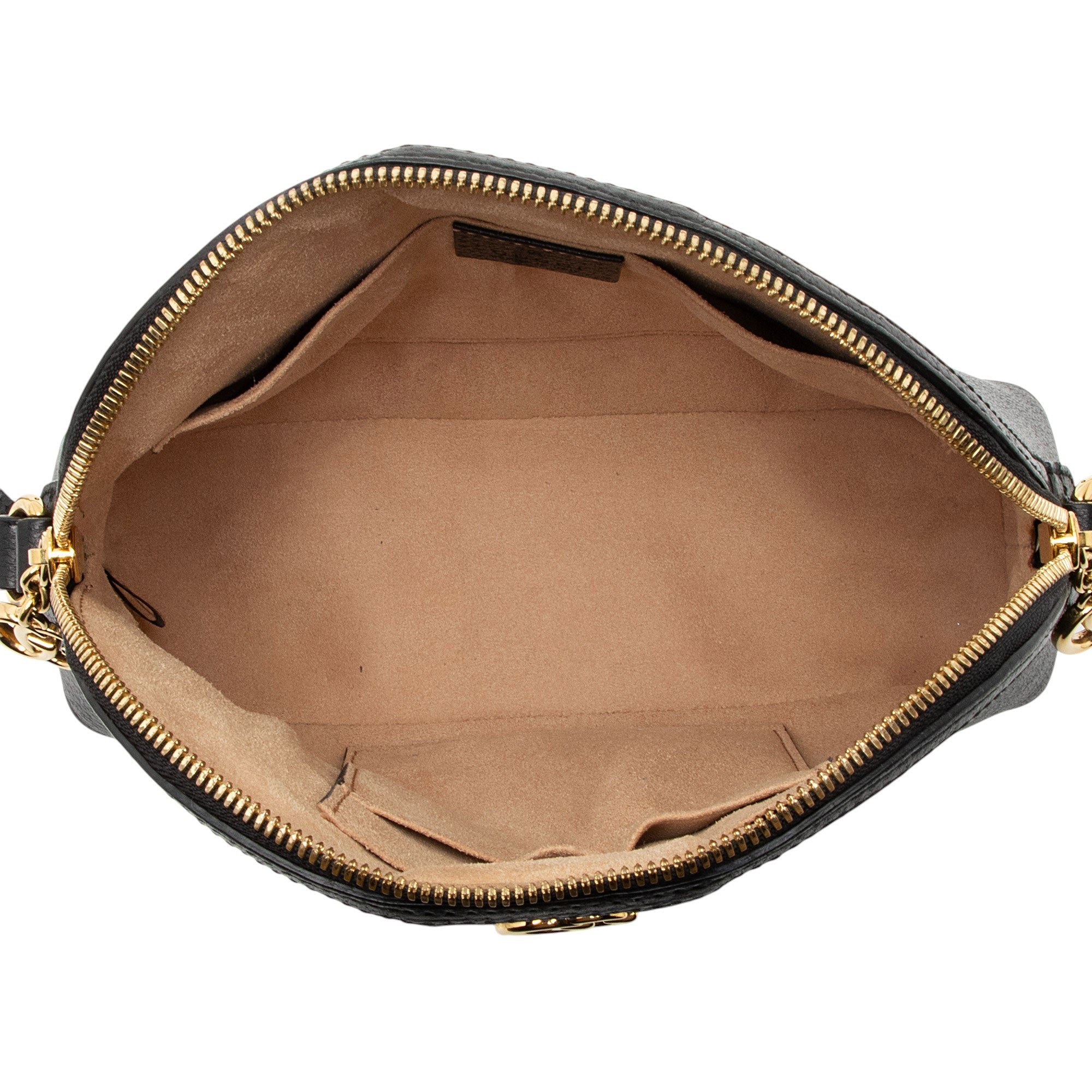 Gucci Leather Ophidia Dome Small Shoulder Bag