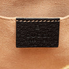 Gucci Leather Ophidia Dome Small Shoulder Bag