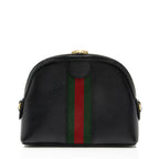 Gucci Leather Ophidia Dome Small Shoulder Bag