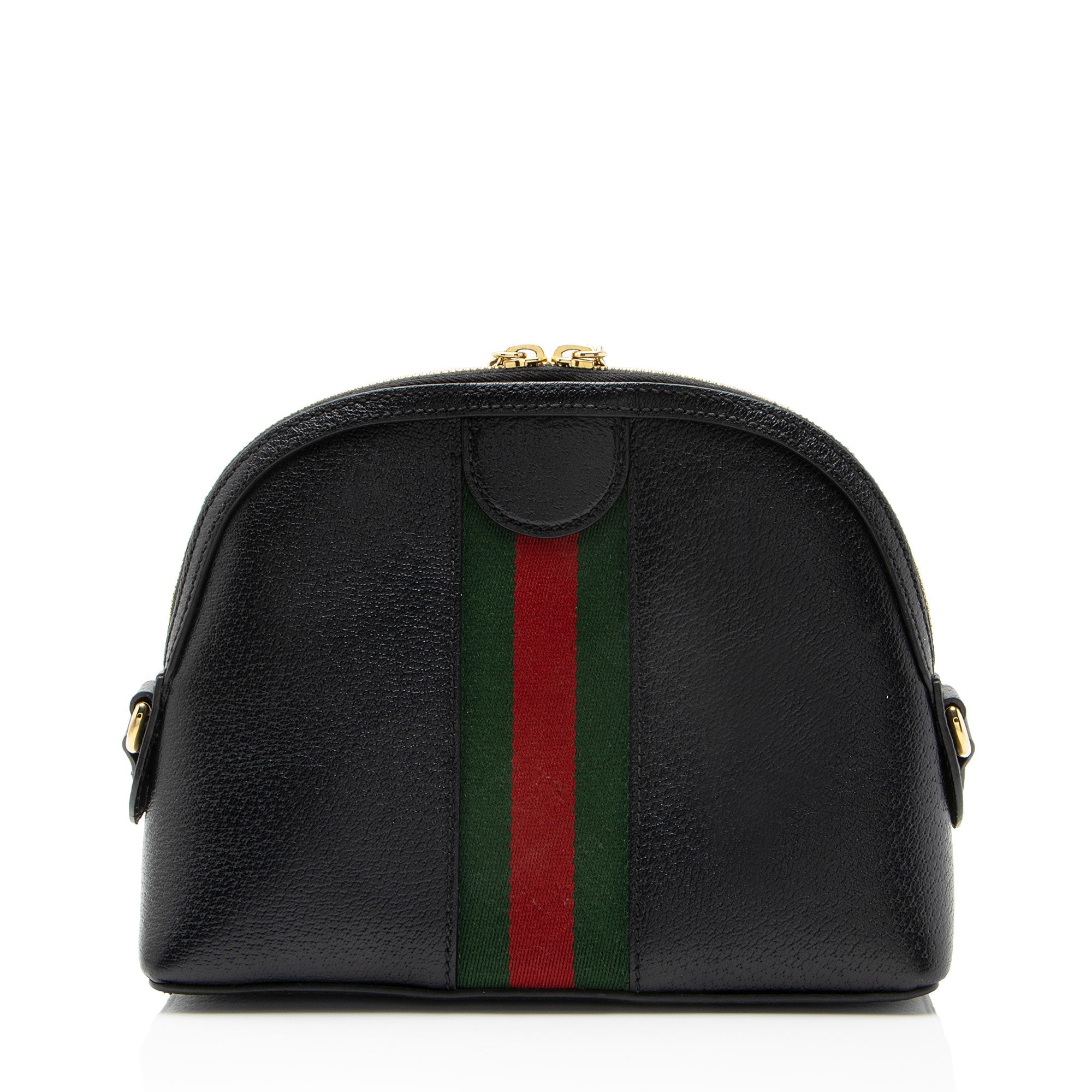 Gucci Leather Ophidia Dome Small Shoulder Bag