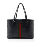 Gucci Leather Ophidia Large Shopping Tote