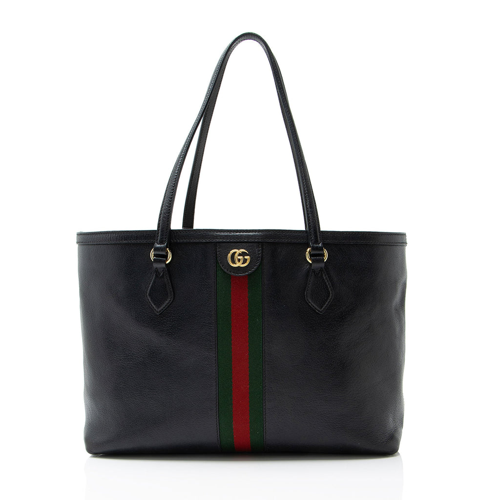 Gucci Leather Ophidia Large Shopping Tote