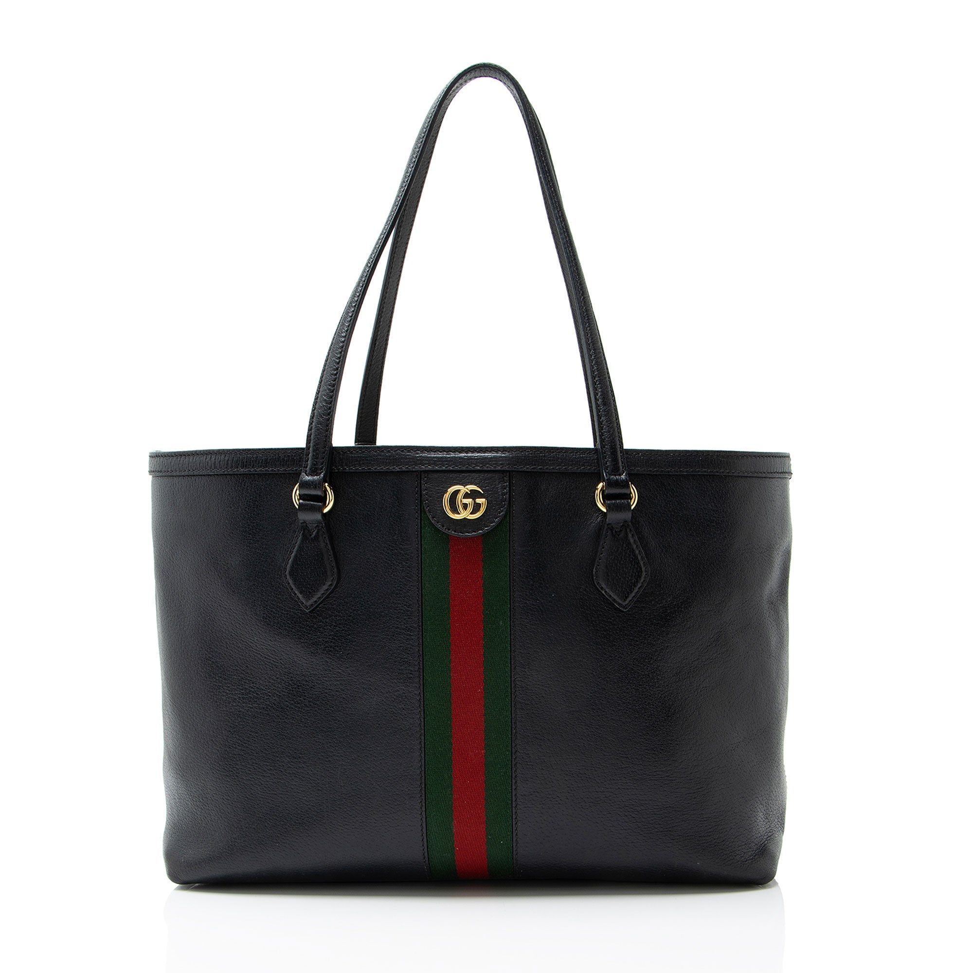 Gucci Leather Ophidia Large Shopping Tote