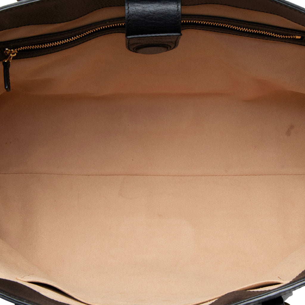 Gucci Leather Ophidia Large Shopping Tote