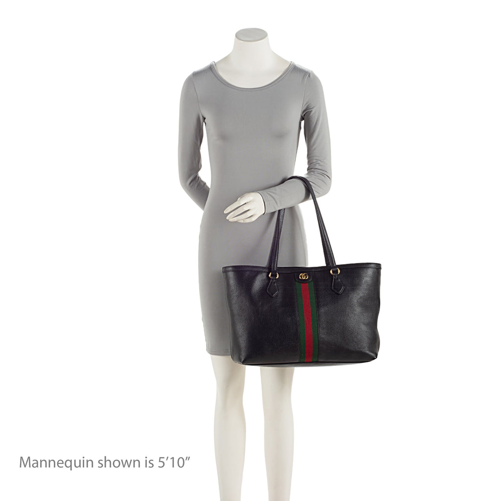 Gucci Leather Ophidia Large Shopping Tote