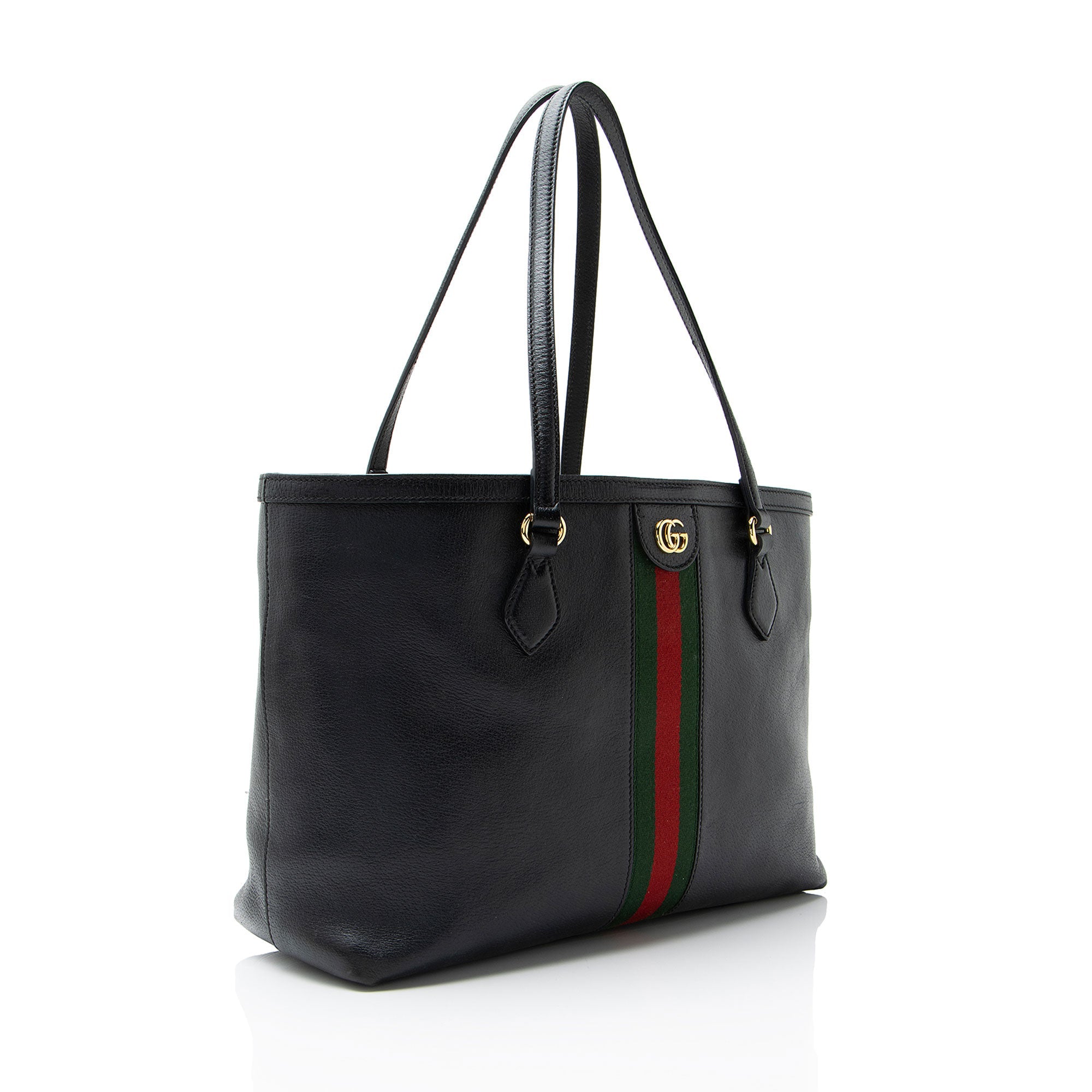 Gucci Leather Ophidia Large Shopping Tote