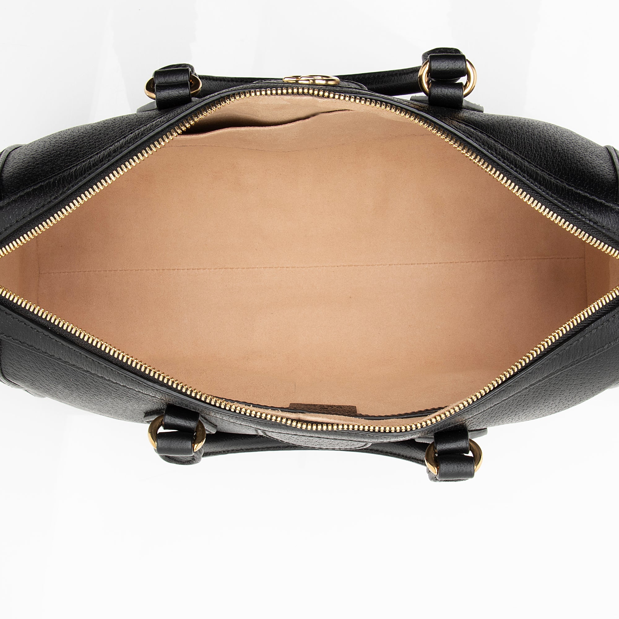 Gucci Leather Ophidia Medium Boston Bag (SHF-22477)