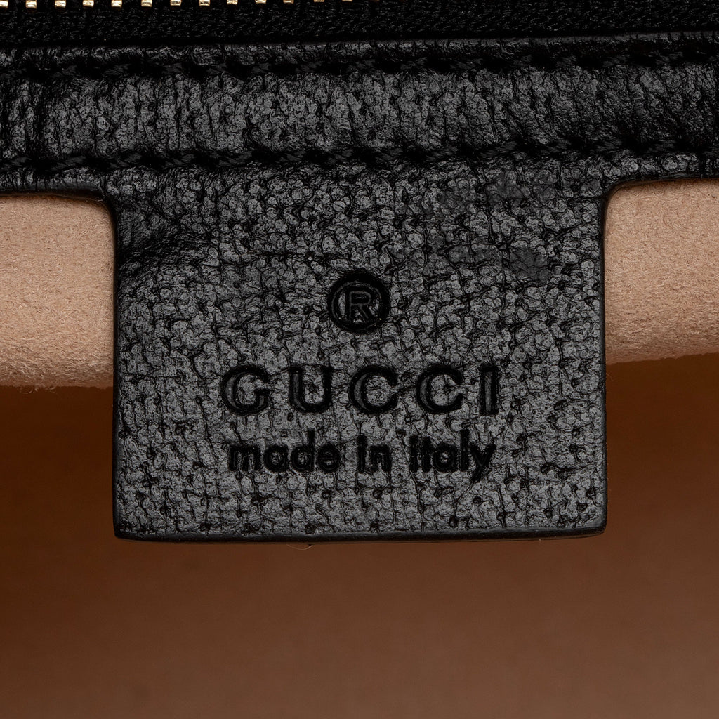Gucci Leather Ophidia Medium Boston Bag (SHF-f7ZMqU)